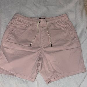 Hollister Jogger Shorts 7” inseam Pink Great condition